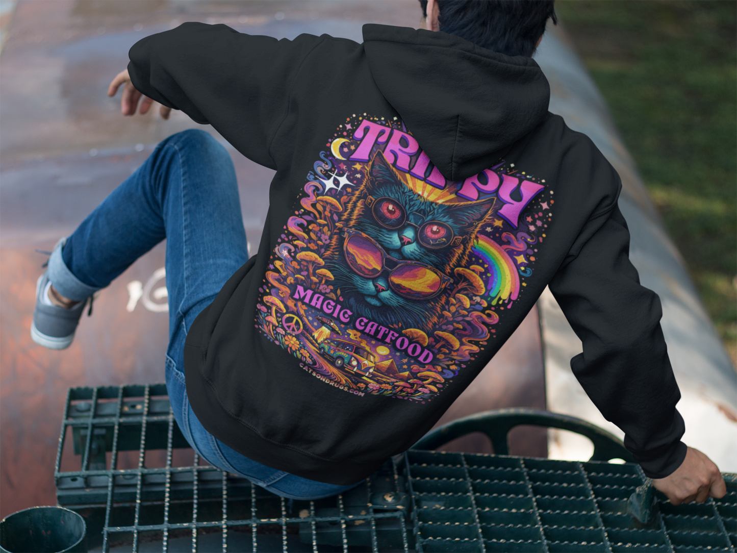 Trippy Hoodie | Magic Cat Food