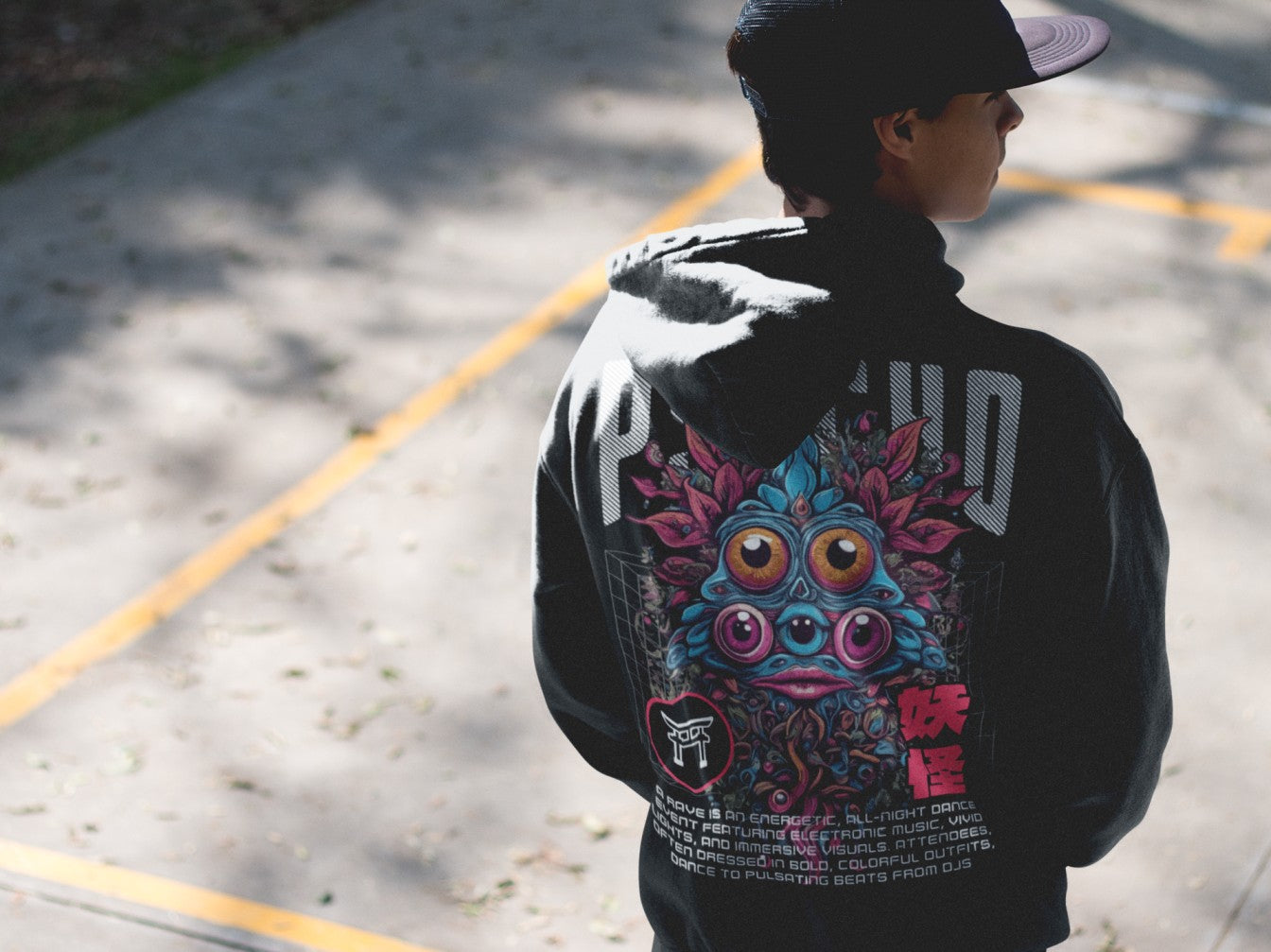 Acid Hoodie | Psycho Organism