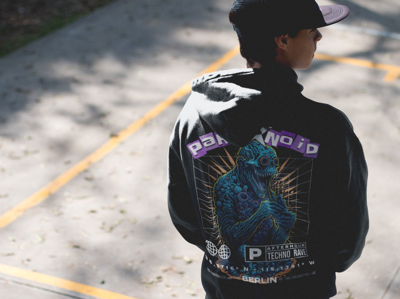 Paranoid Organism | Acid Hoodie