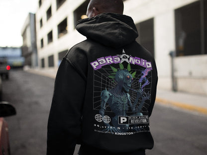 Acid Hoodie | Paranoid Robot Cat