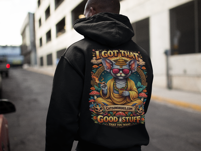 Festival Hoodie | Psychedelic Buddha Mouse