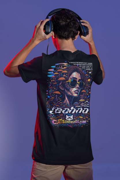 Rave Cover Girl | EDM T-Shirt