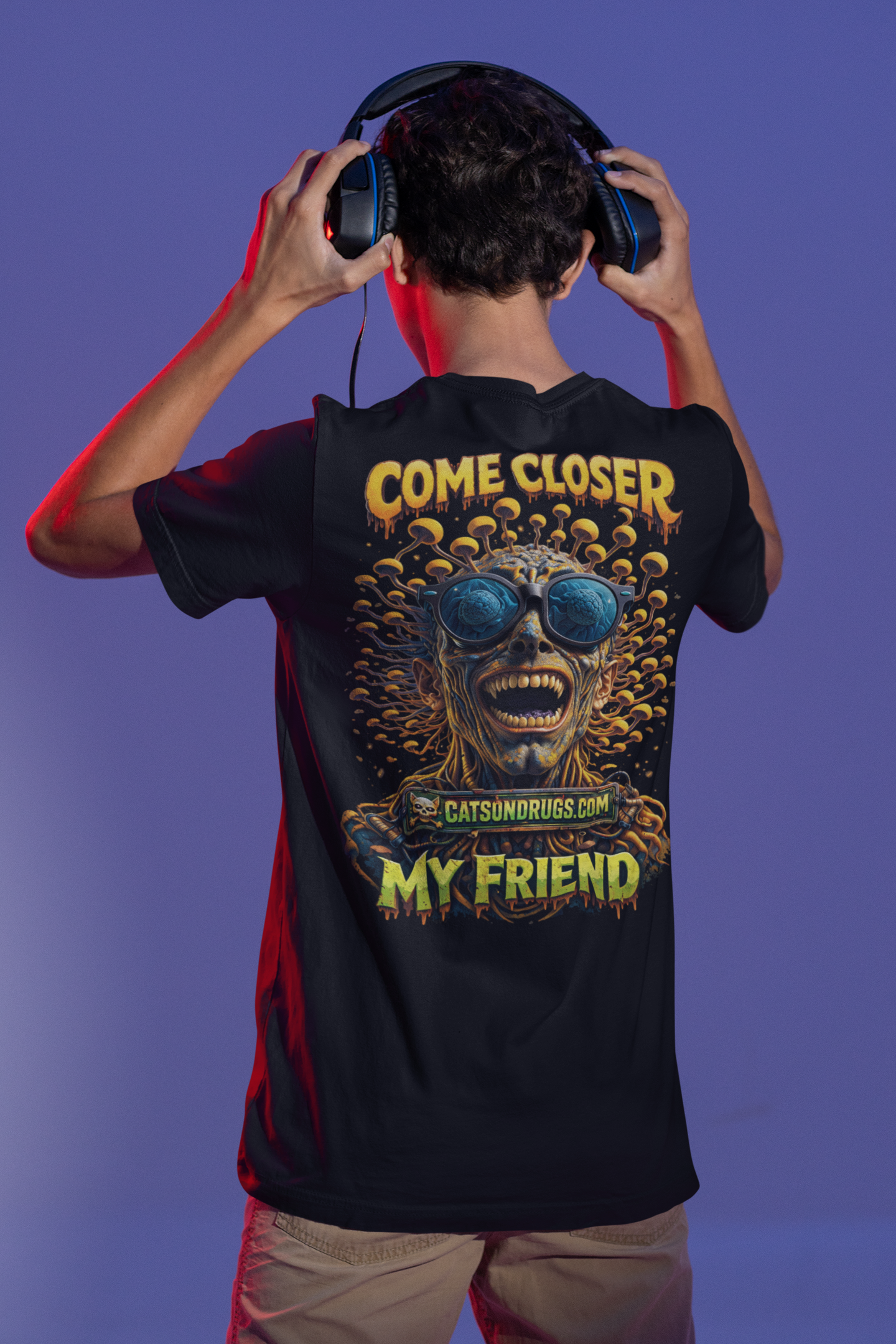 EDM T-Shirt | Come Closer My Friend