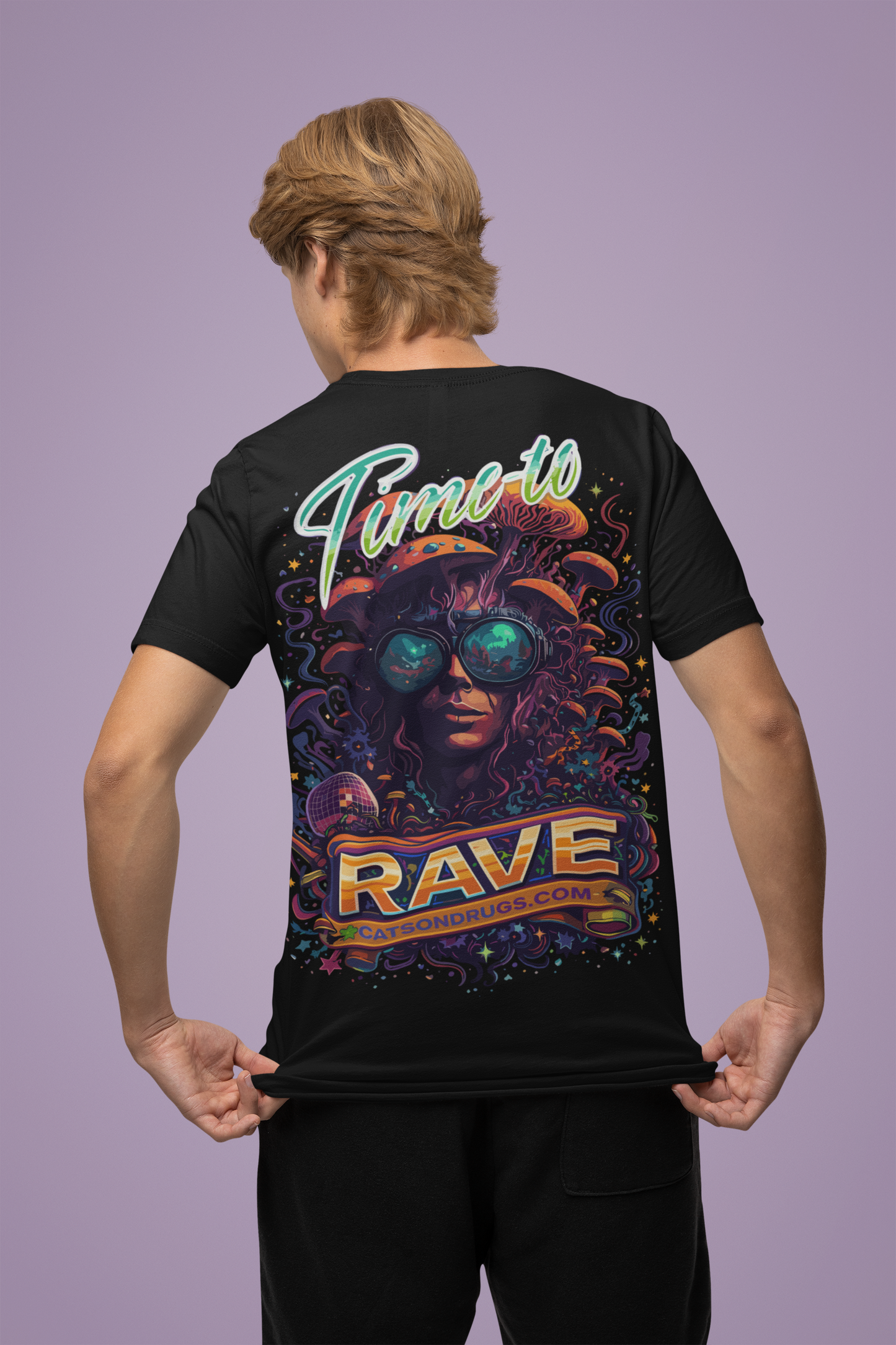 EDM T-Shirt | Time to Rave Organism