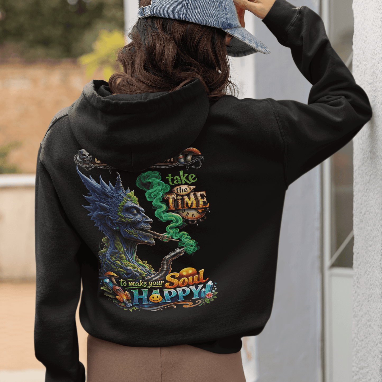 Trippy Hoodie | Happy Soul