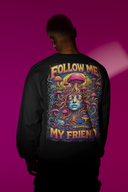 Psychedelic Sweatshirt | Follow Me