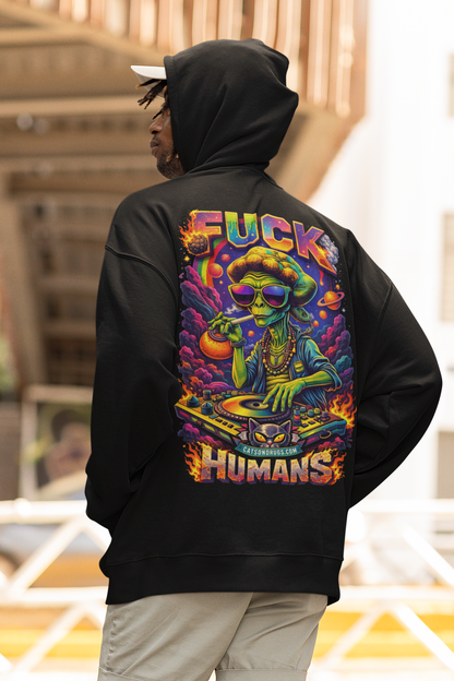 Trippy Hoodie | Techno Alien