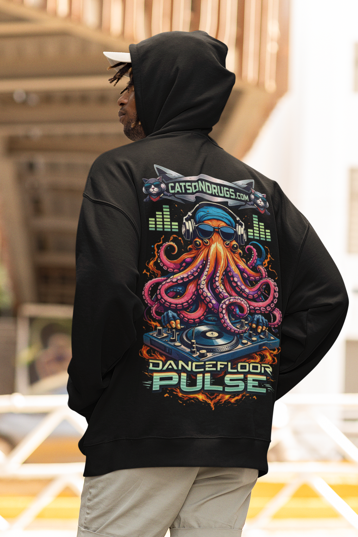 Dancefloor Pulse | EDM Hoodie