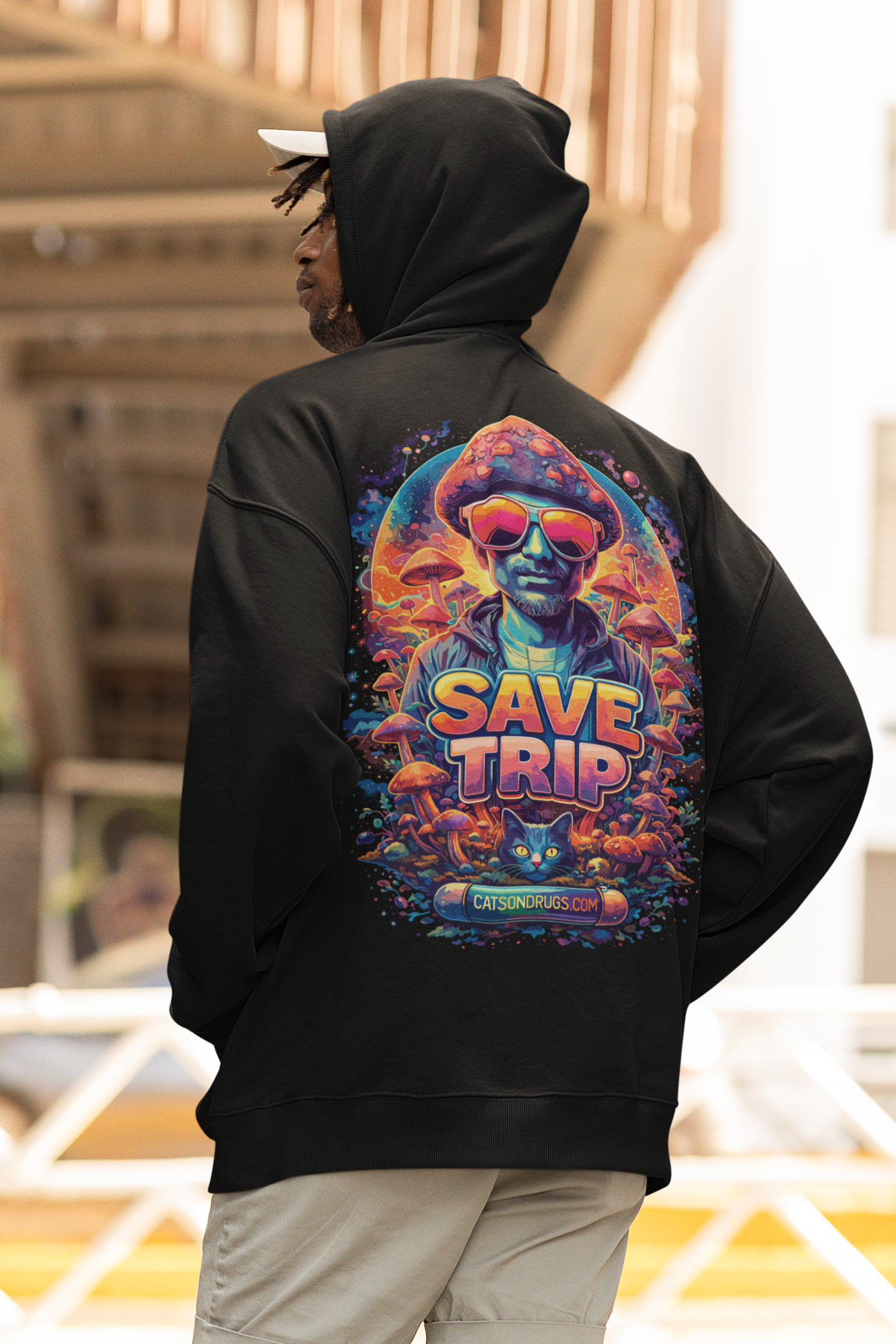 Psychedelic Hoodie | Save Trip