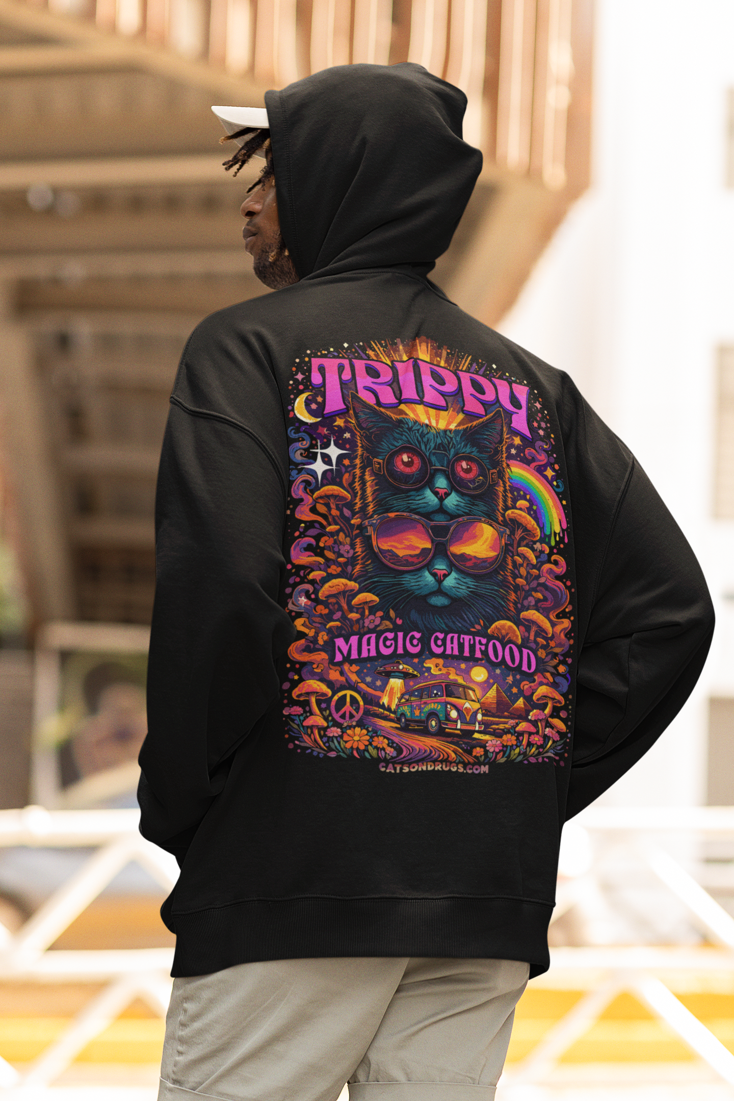 Trippy Hoodie | Magic Cat Food