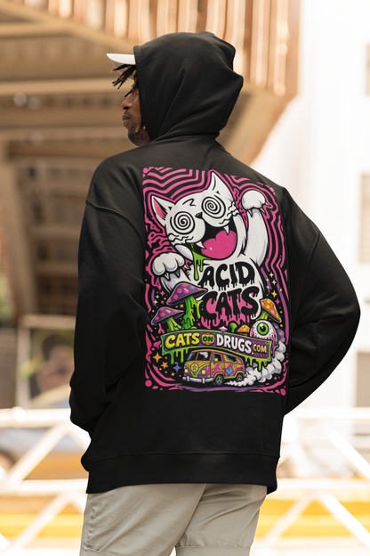 Acid Hoodie | Psychedelic Acid Cat