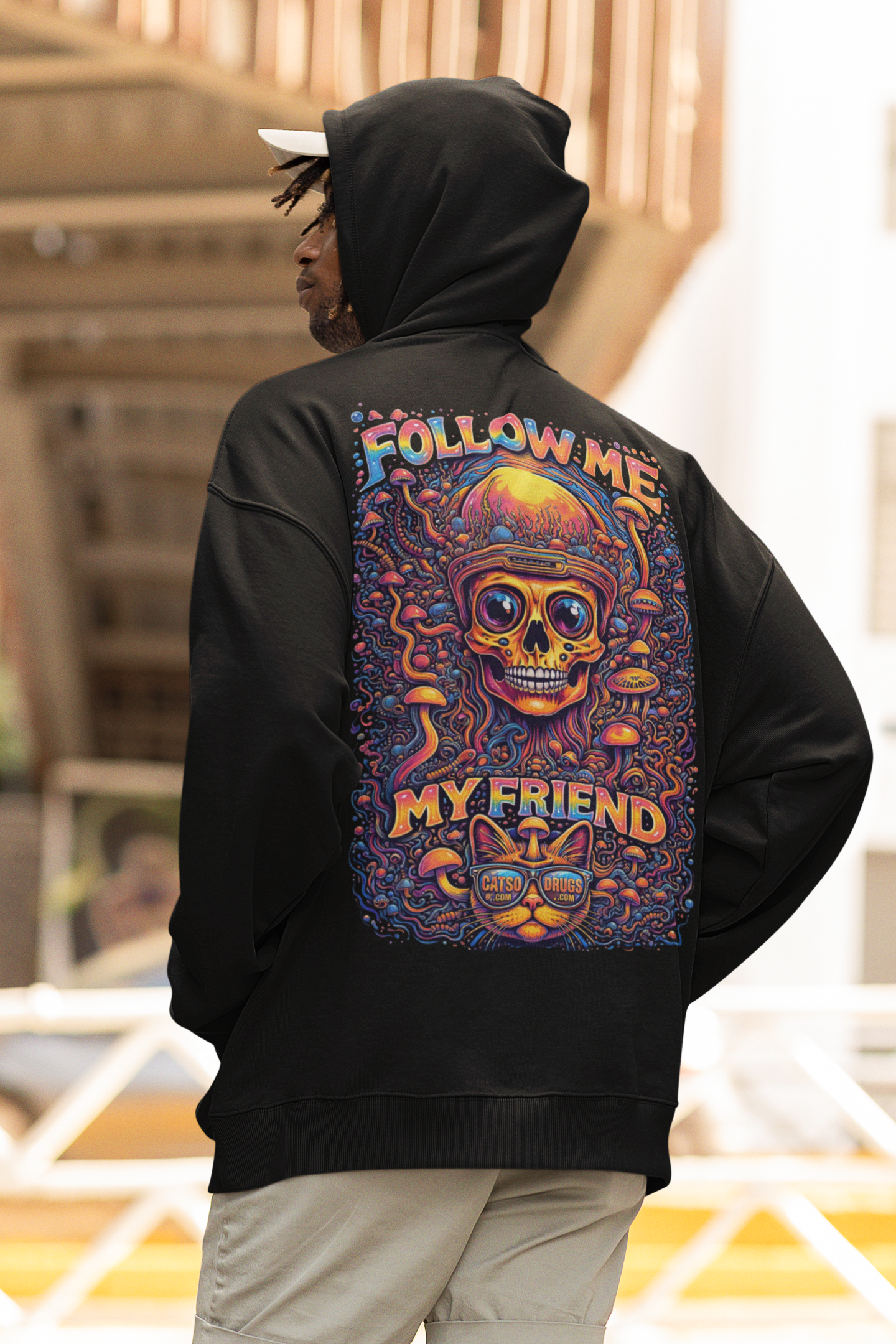 Trippy Hoodie | Follow Me My Friend