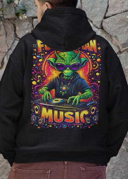 Trippy Hoodie | Psychedelic Alien