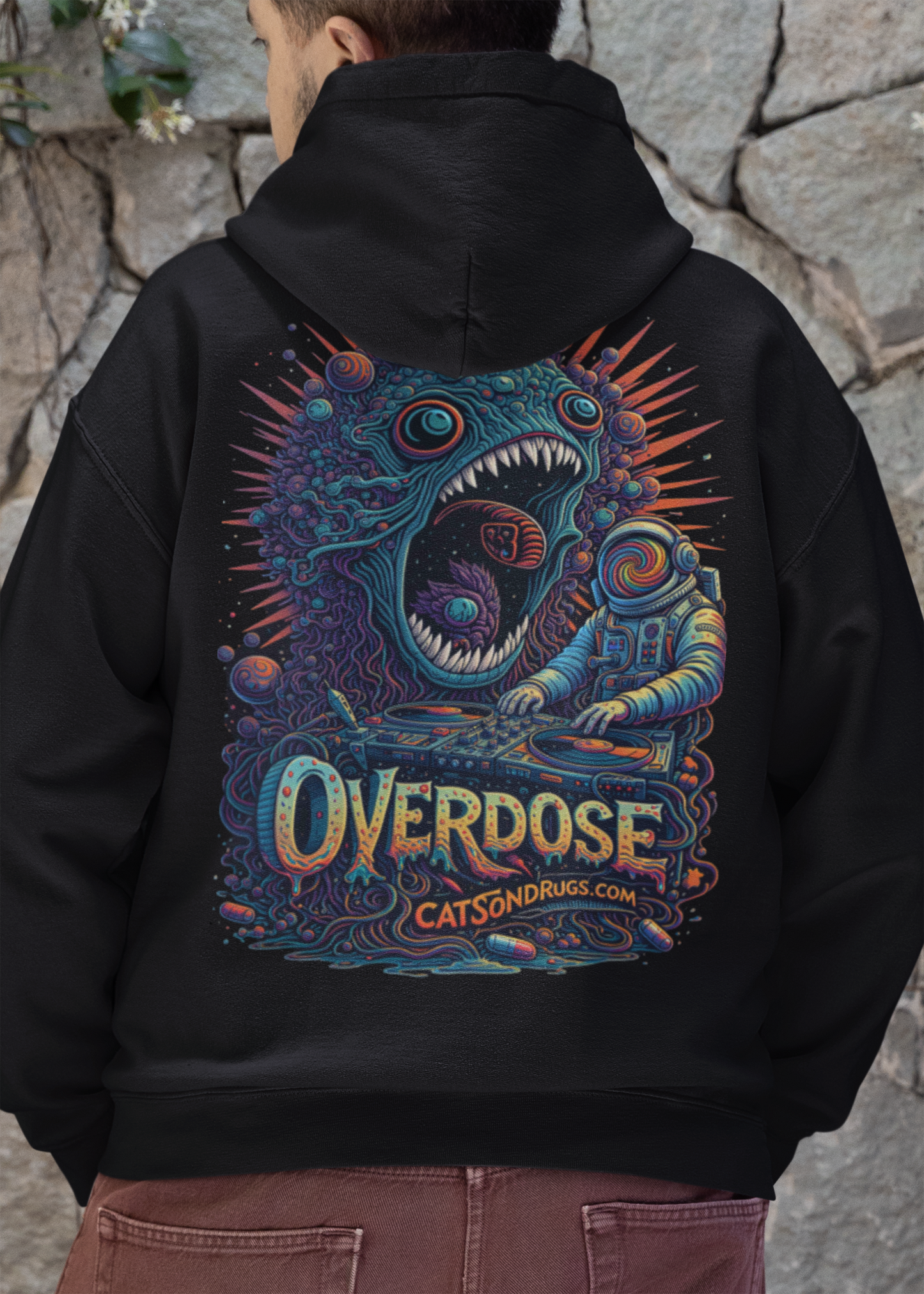 Trippy Hoodie | Psychedelic Raver
