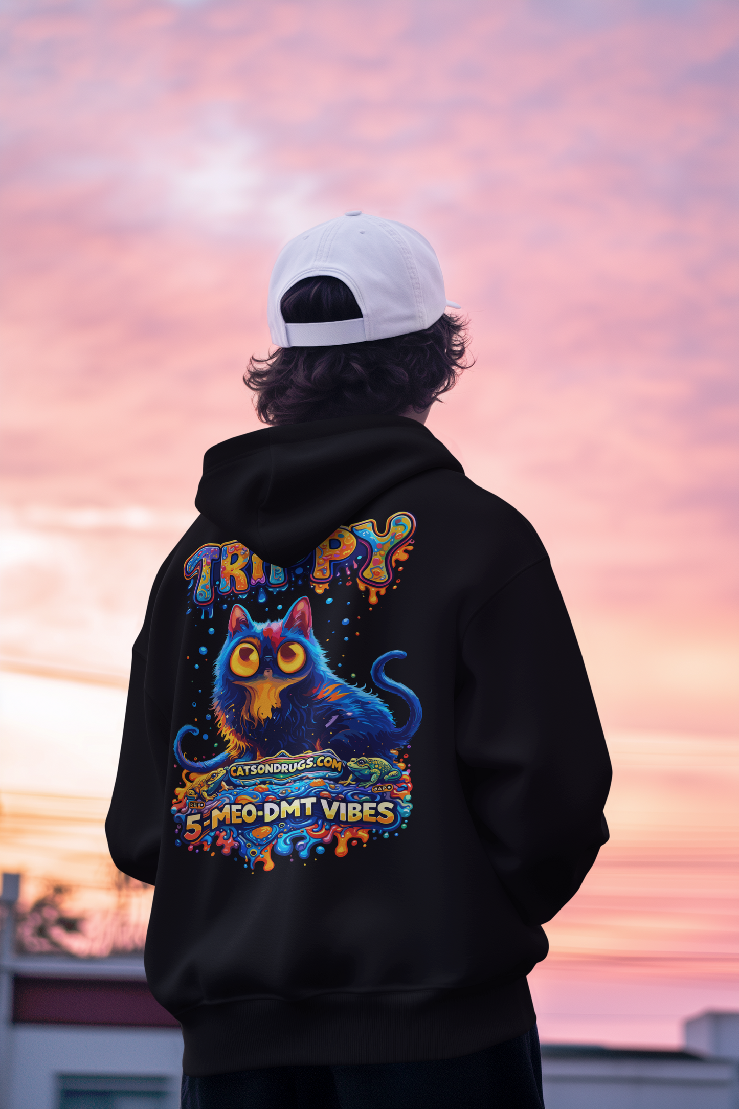 Psychedelic Hoodie | Bufo Alvarius Vibes
