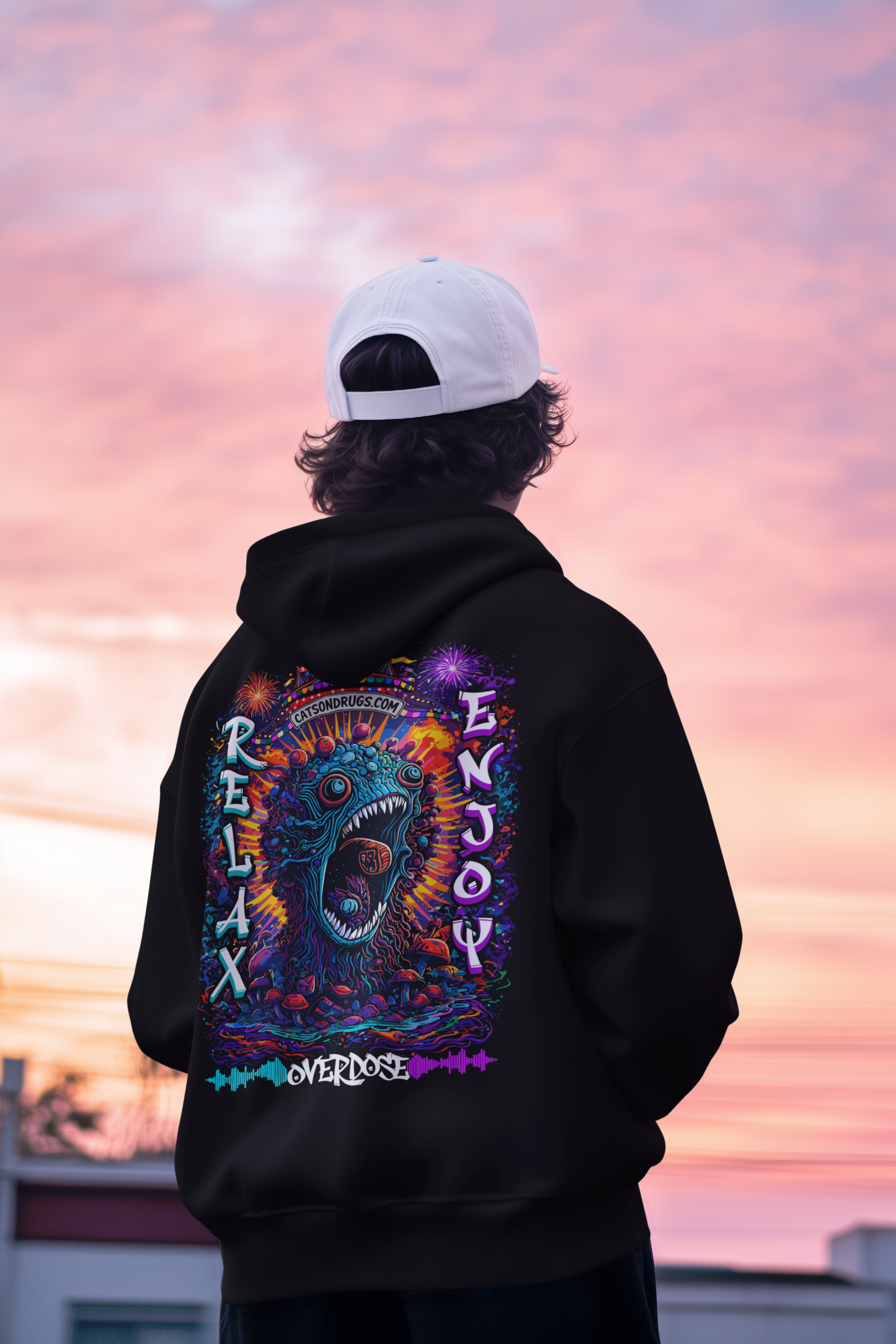 Acid Hoodie | Enjoy the Overdose