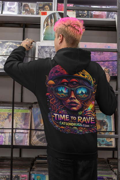 Time to Rave Organism | Rave Hoodie