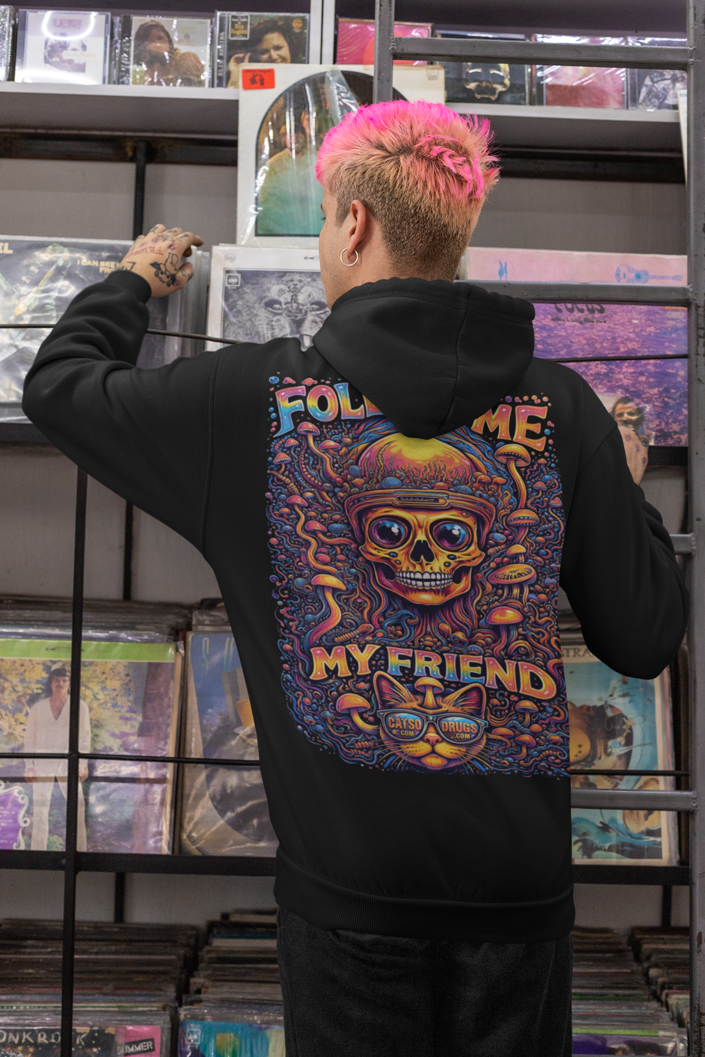 Trippy Hoodie | Follow Me My Friend