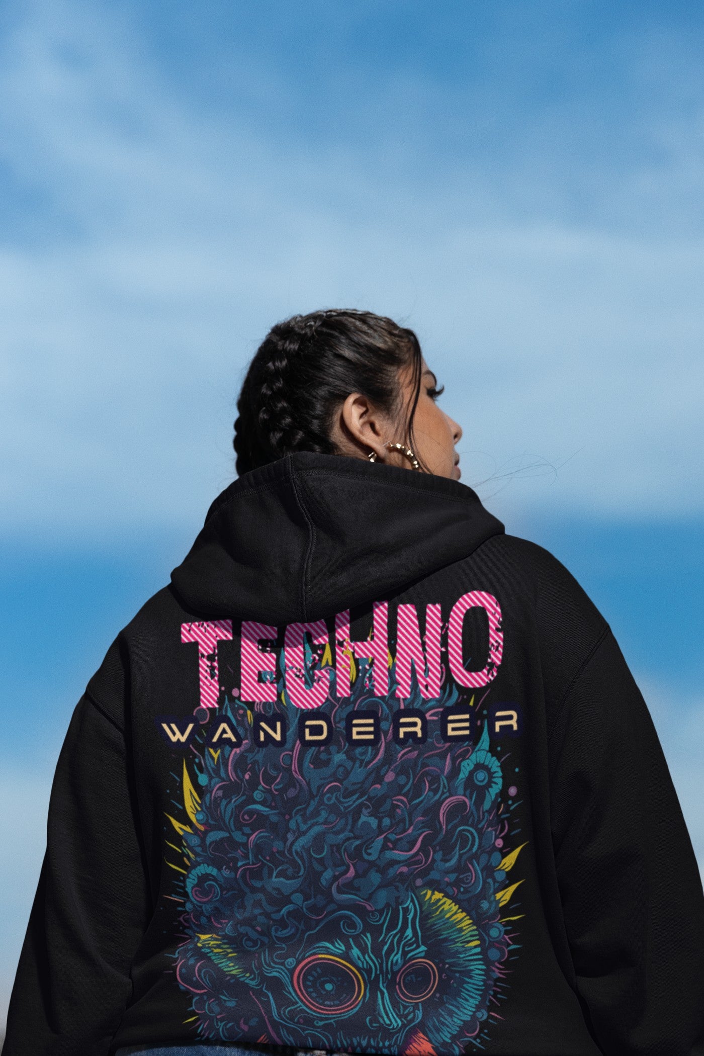 Techno Wanderer | Sudadera EDM
