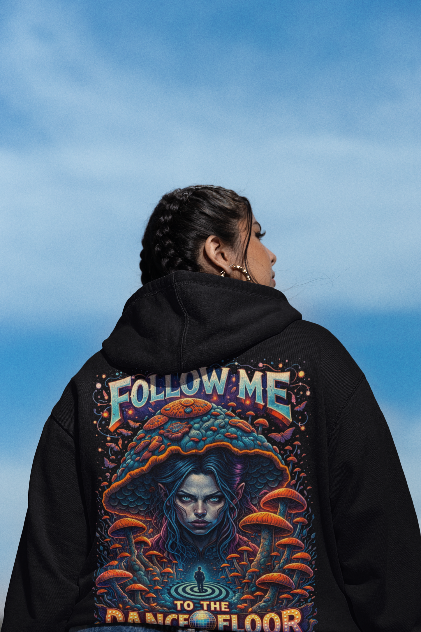 Rave Hoodie | Follow Me Organism