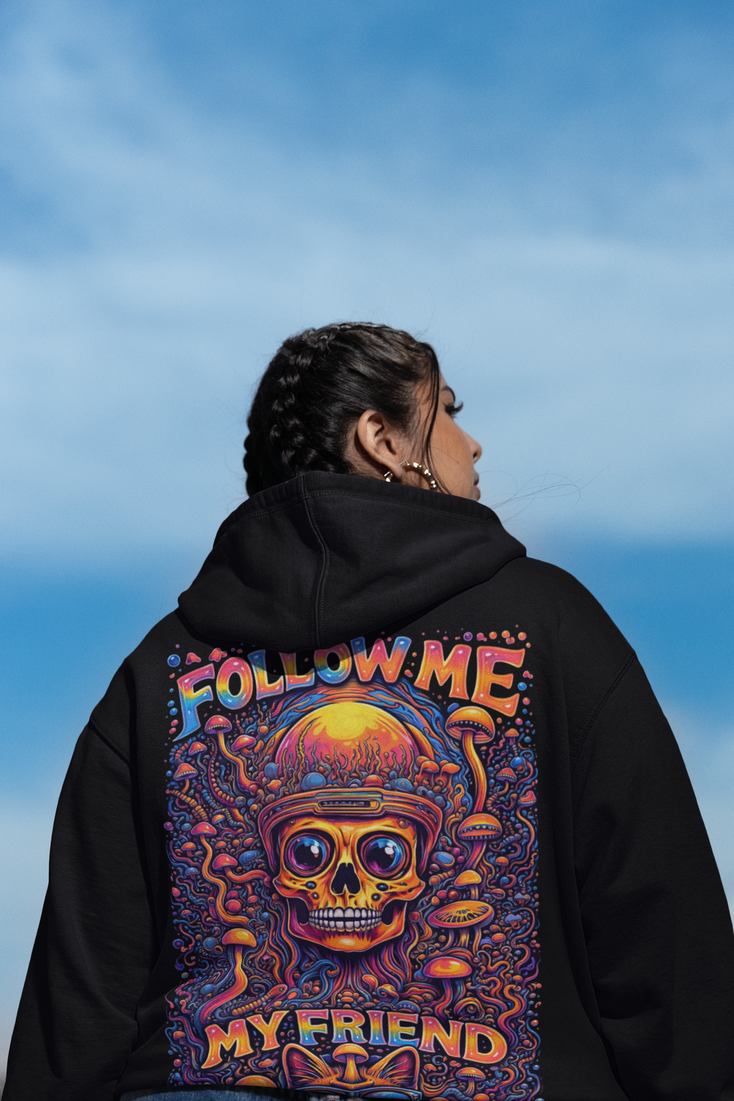Trippy Hoodie | Follow Me My Friend