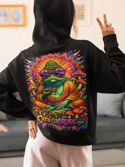 Psychedelic Hoodie | DMT Frog