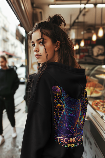 Techno Cat | Rave Hoodie