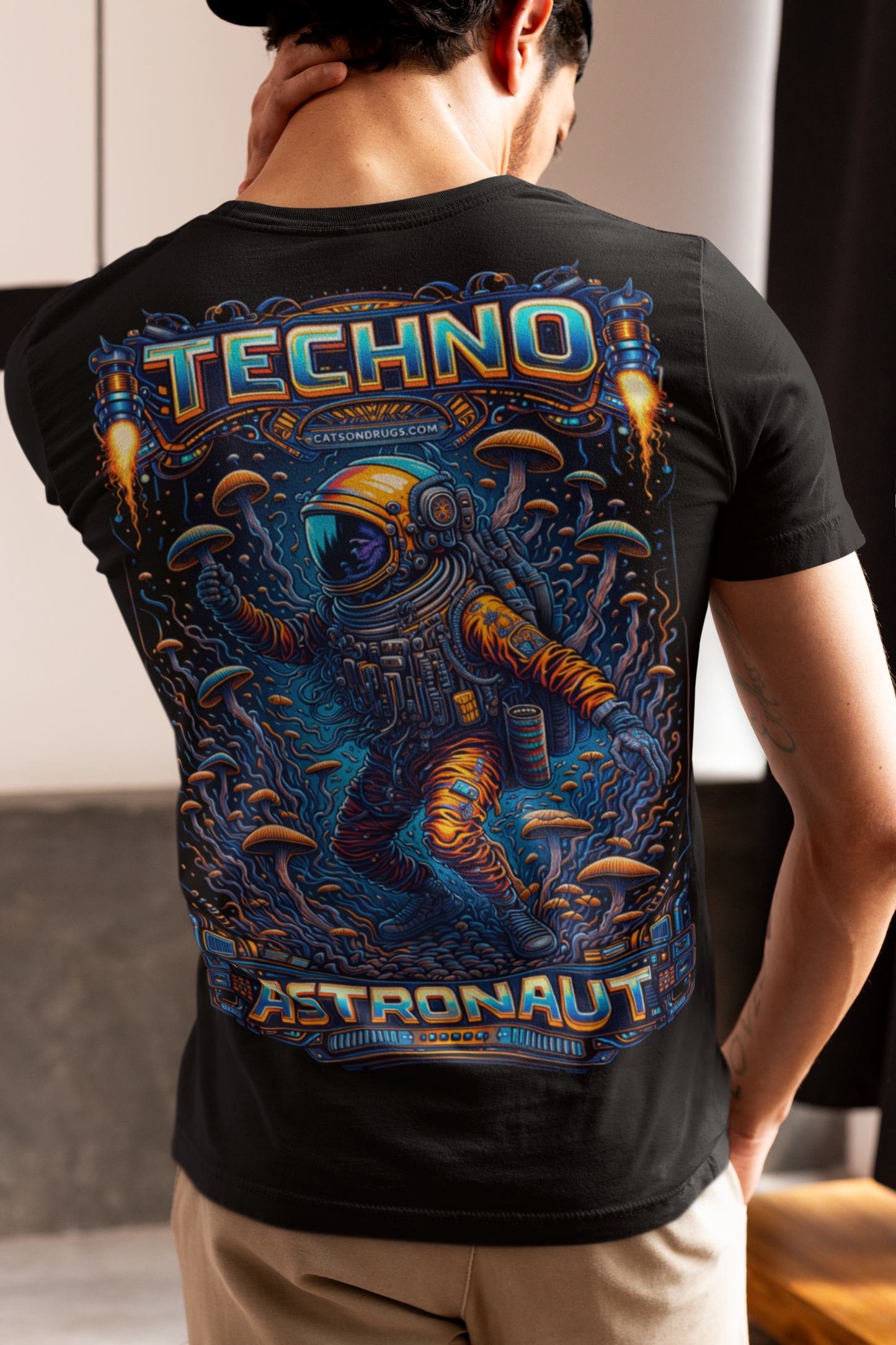 EDM T-Shirt | Techno Astronaut