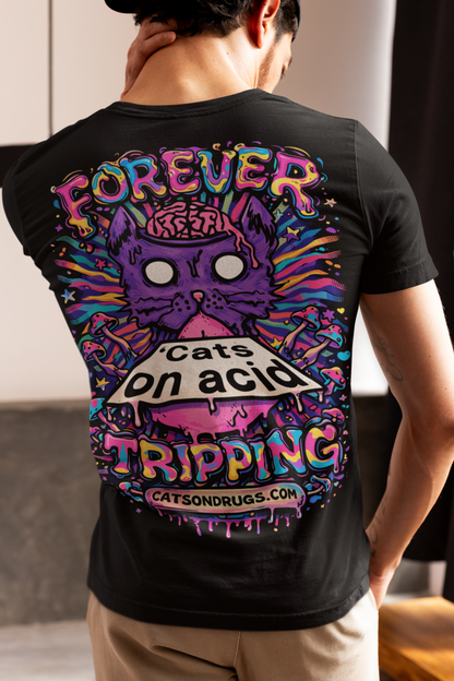 Acid Cat T-Shirt | Psychedelic T-Shirt