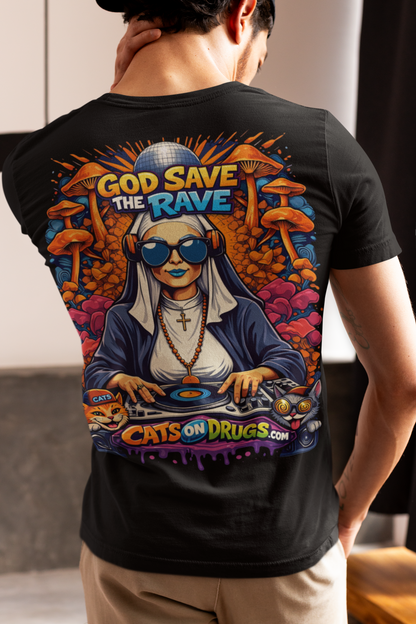 Psychedelic T-Shirt | Techno Nun