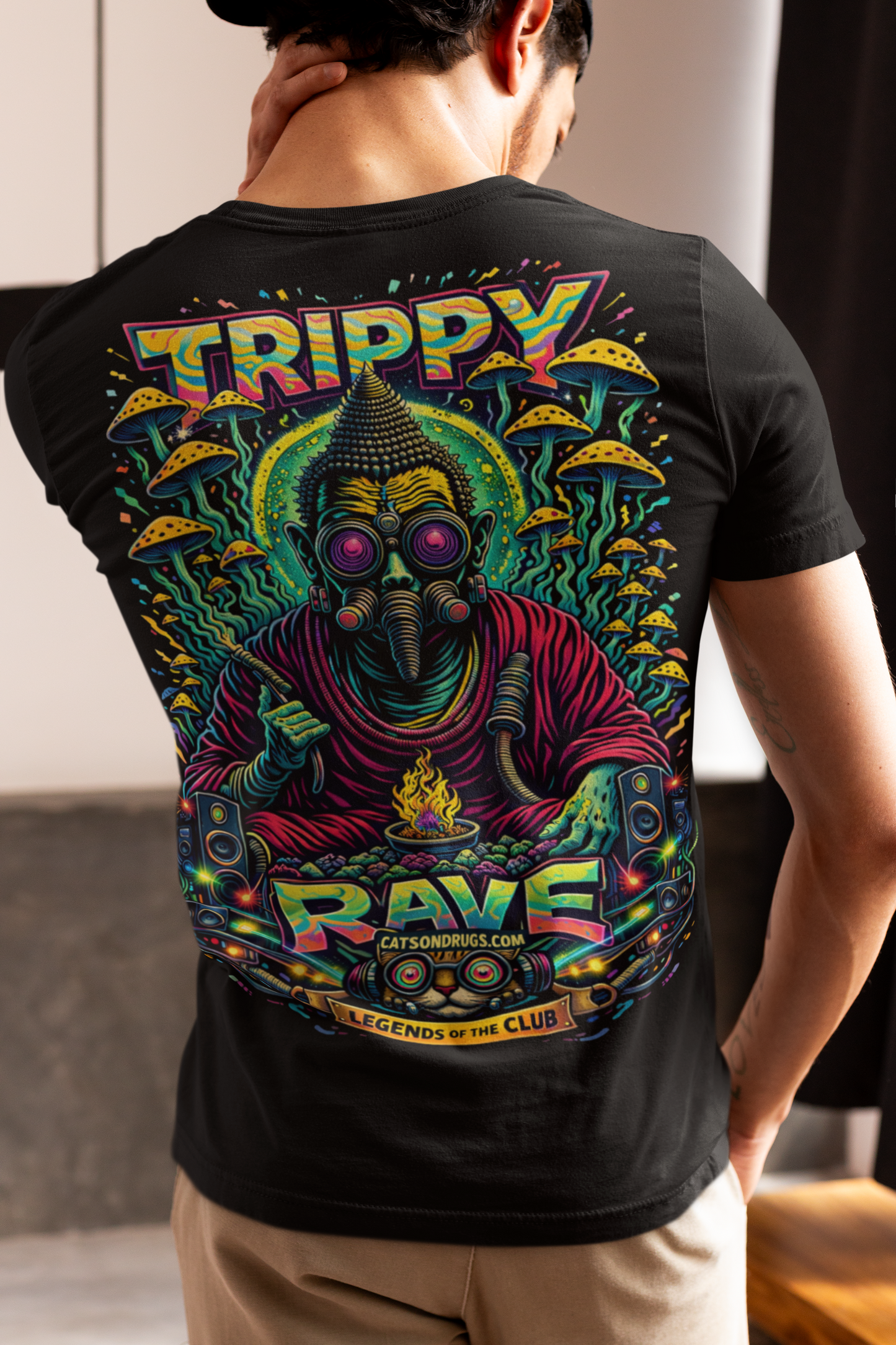 EDM T-Shirt | Legends of the Club Buddha