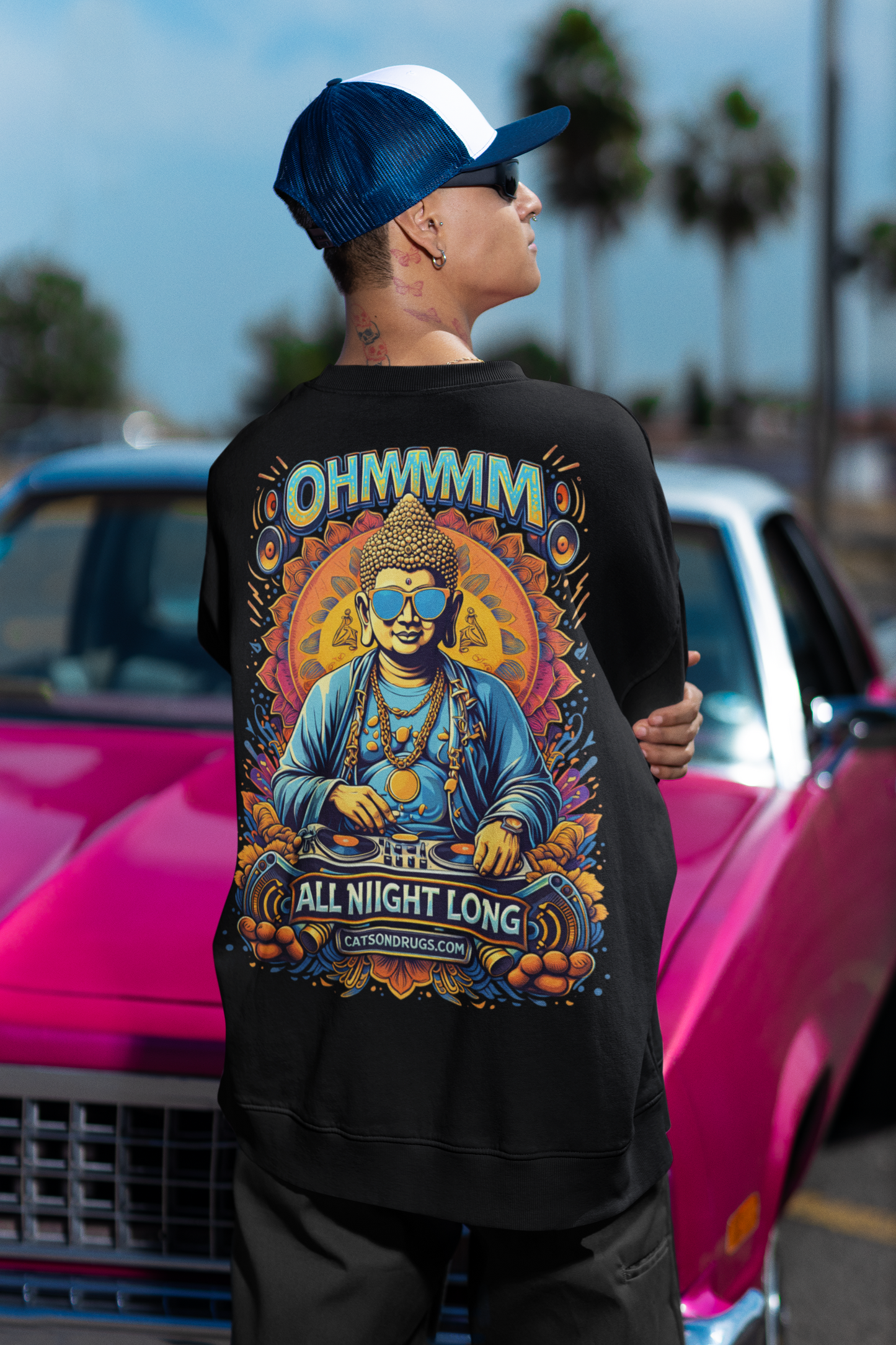 Psychedelic Sweatshirt | Trippy Buddha