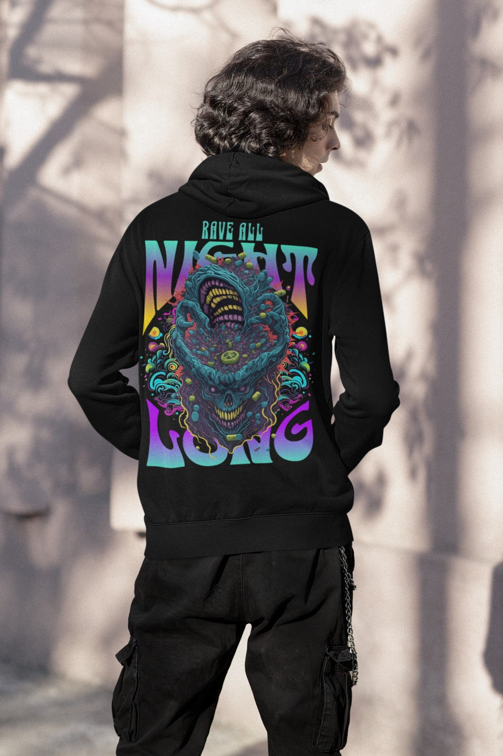 Rave all Night Long | Trance Hoodie