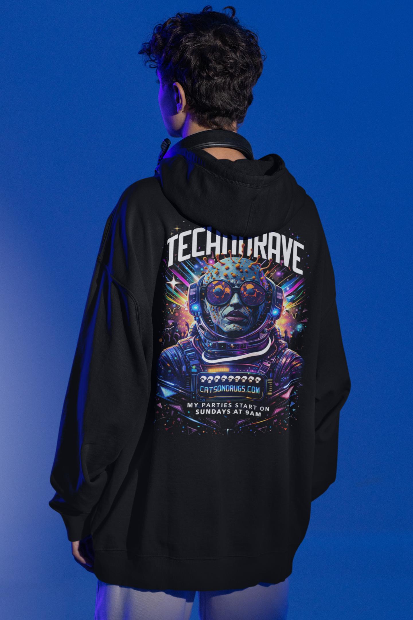 Underground Hoodie | Technorave Organism