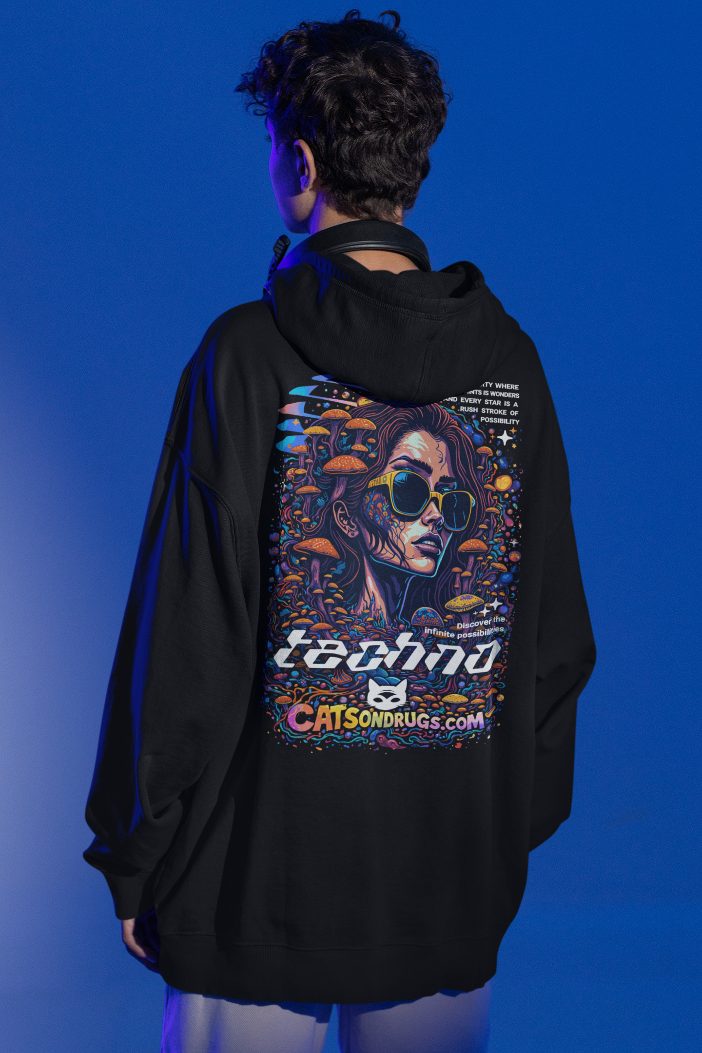 Rave Cover Girl | EDM Hoodie