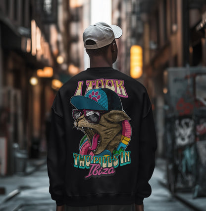 Two Pills in Ibiza | Techno Sweatshirt