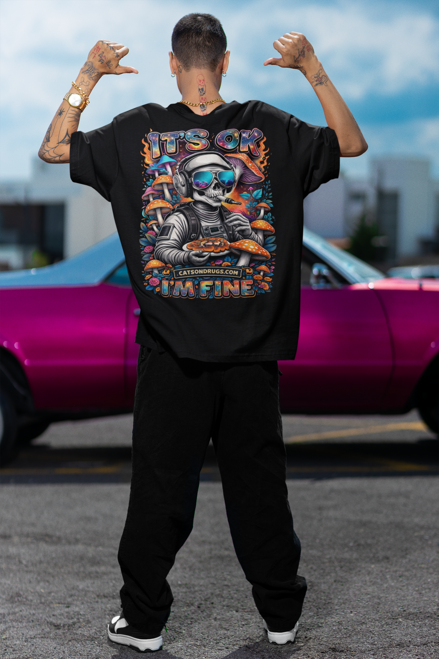 EDM T-Shirt | Trippy Astronaut