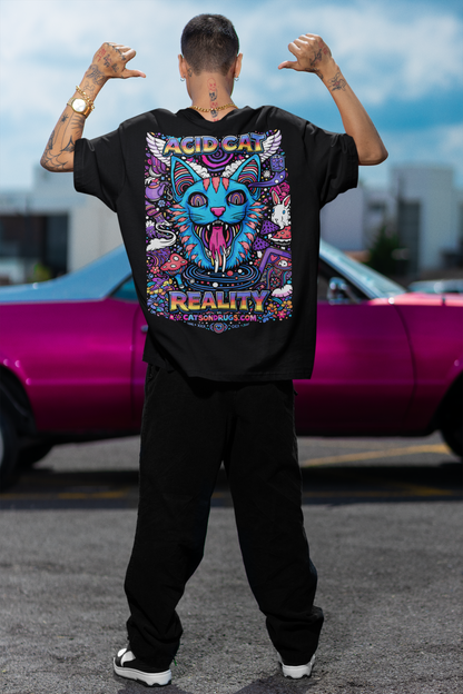 Acid Cat T-Shirt | Psychedelic T-Shirt