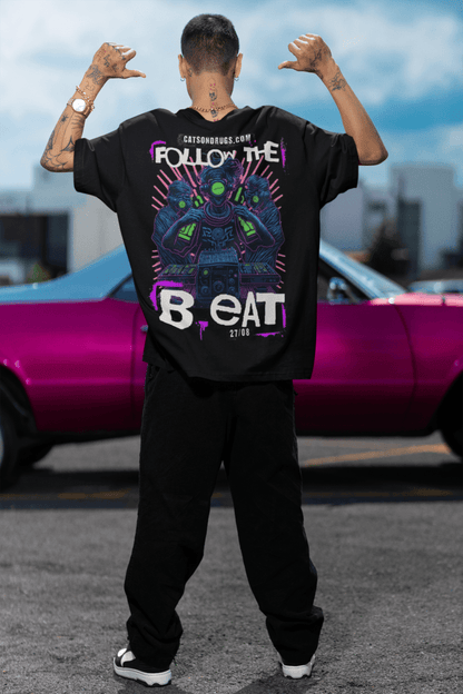 Follow the Beat • Techno T-Shirt • EDM Rave Gear