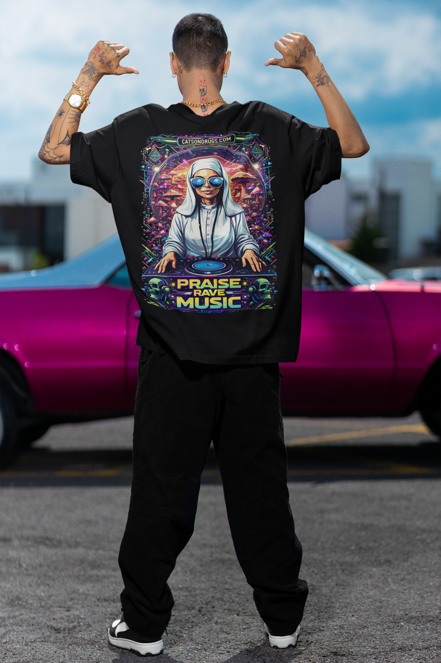 Techno T-Shirt | Praise the Rave