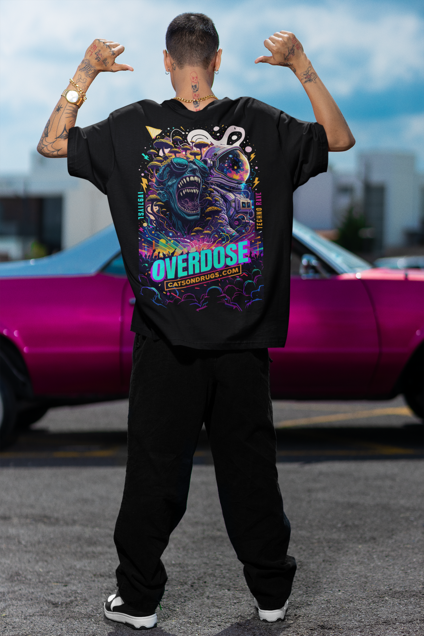 Rave T-Shirt | Overdose Organism