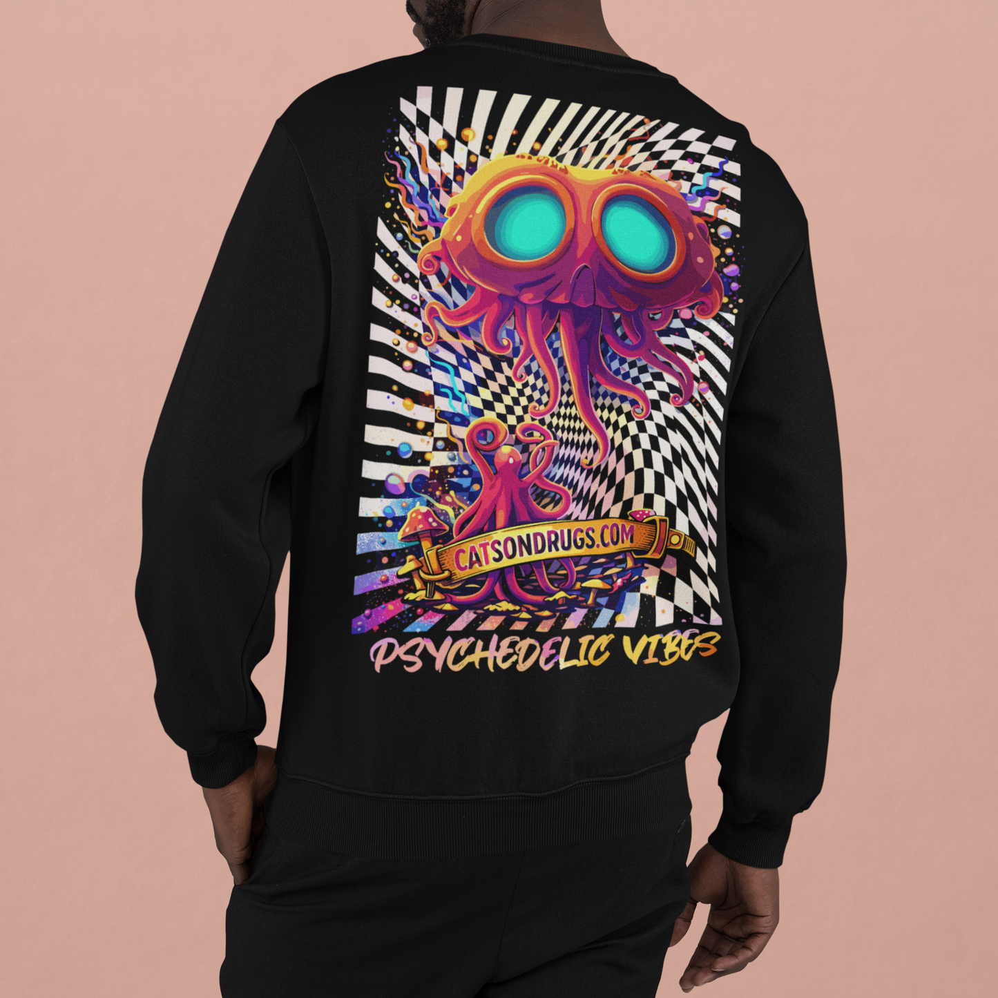 Psychedelic Sweatshirt | Trippy Octopus