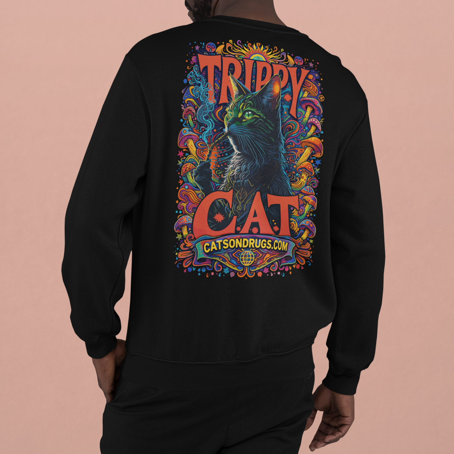 Trippy Sweatshirt | Trippy Cat