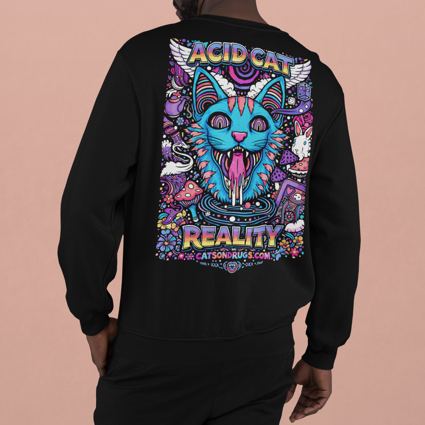 Acid Sweatshirt | Acid Cat Reality