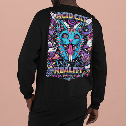 Acid Sweatshirt | Acid Cat Reality