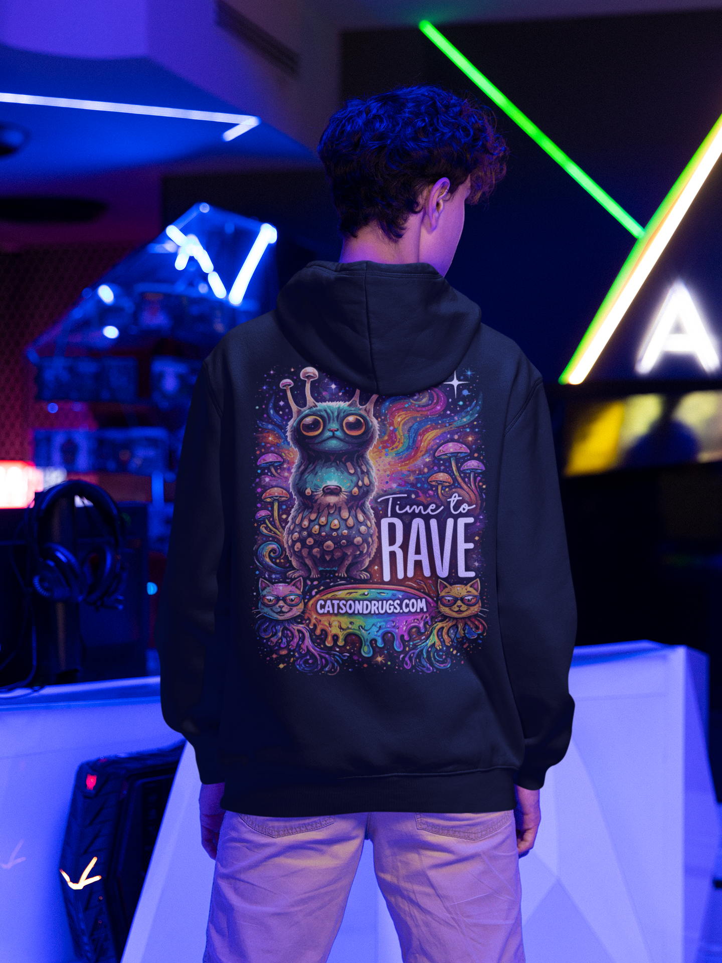 Festival Hoodie | Time to Rave Organism