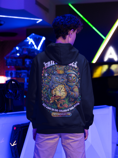 Trippy Hoodie | Trippy Vibes Cat