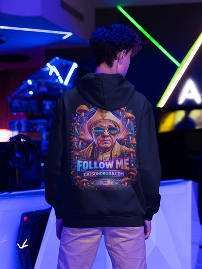 Psychedelic Hoodie | Follow Me Pope