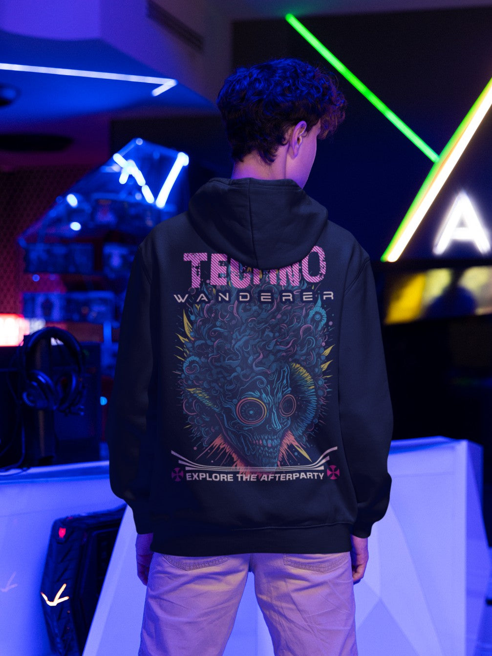 Techno Wanderer | Sudadera EDM