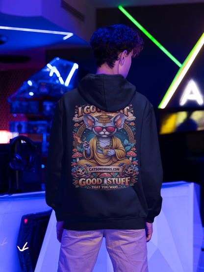 Festival Hoodie | Psychedelic Buddha Mouse